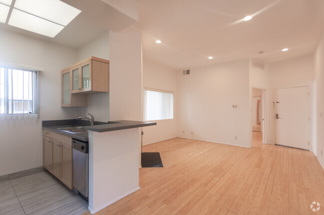 1HAB,1BA- 700SF - Cocina - Enclave Apartments