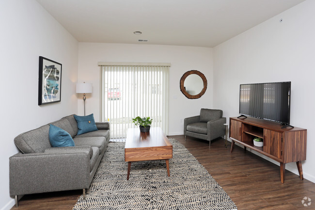 Living Room - Antler View Apartments