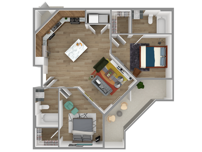 Foto del interior - GATEWAY OAK CLIFF APARTMENTS