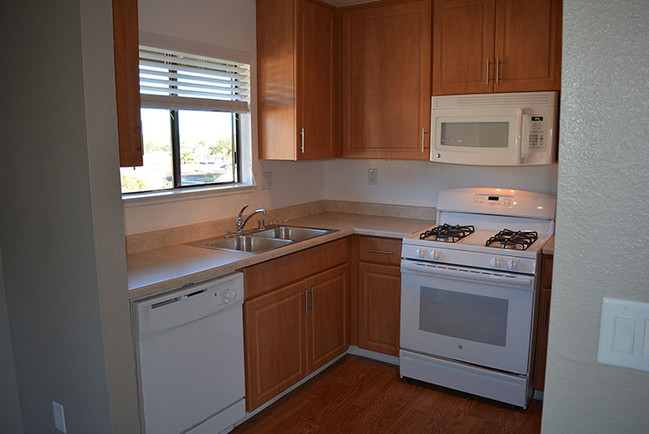 Light & Bright Modern kitchen - Sea Breeze Apartments for rent in Marina, CA