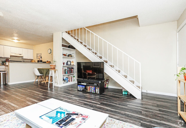 Living Room and Dining Room - Eastgate Apartments