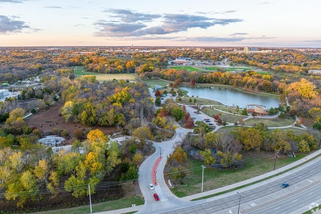Bonnie Wenk Park is 216 acres and includes many unique features.