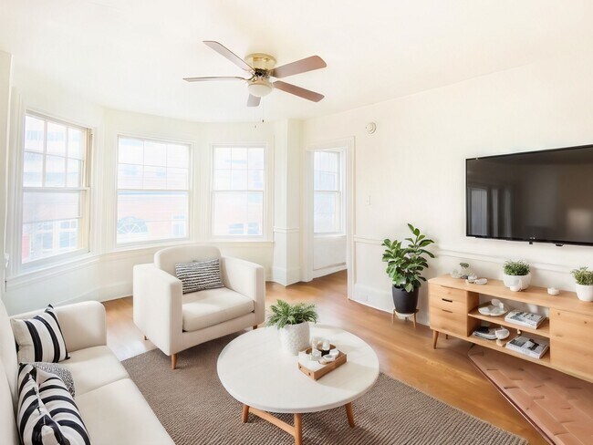 Living Room Virtually Staged (Please see next photo without staging) - 15 South Lime Street