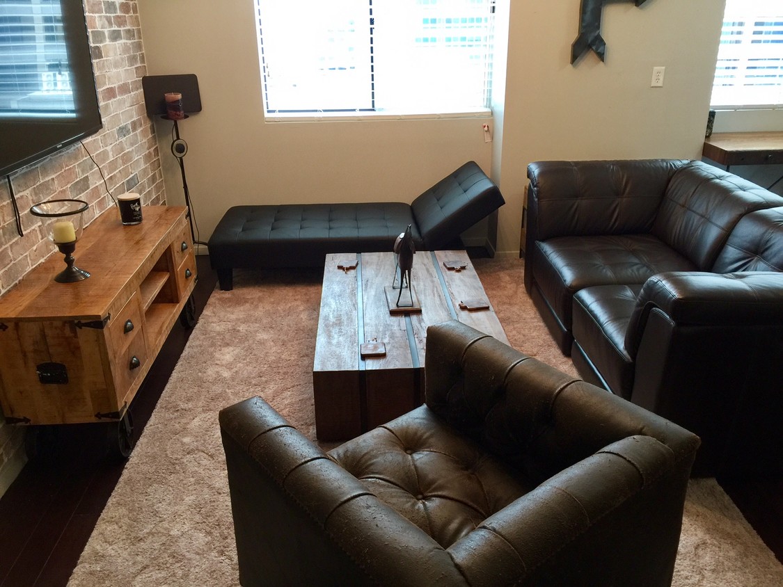 Living Area - 800 Brazos St