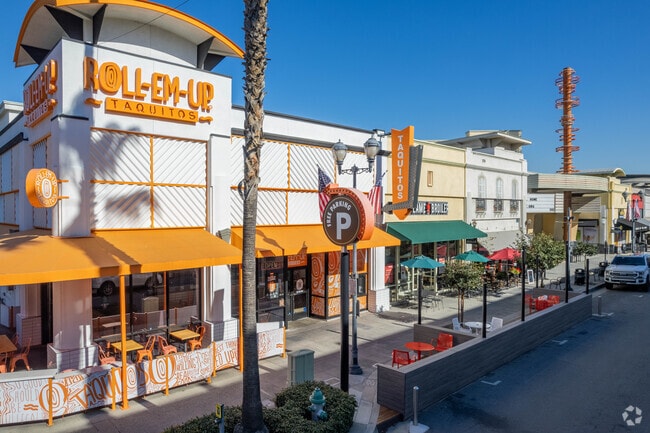 Near the shops and restaurants, residents can find street parking.