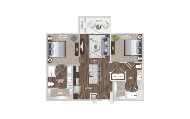 Interior Photo - Preserve at Willow Park 55+