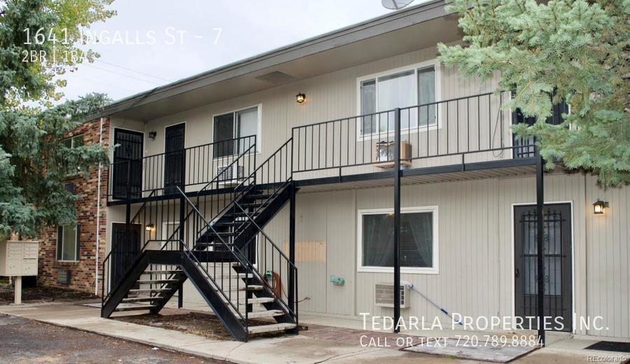 1641 Ingalls St Unit 7, Lakewood, CO 80214 Condo for Rent in Lakewood