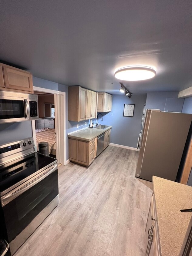 Kitchen Looking Toward Washer and Dryer - 370A Washington St