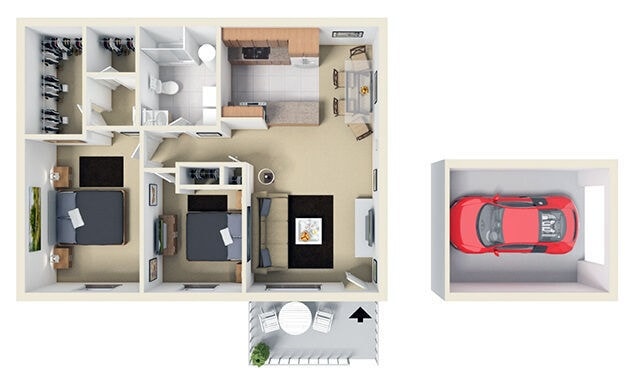 Interior Photo - The Meadows Ranch Apartments