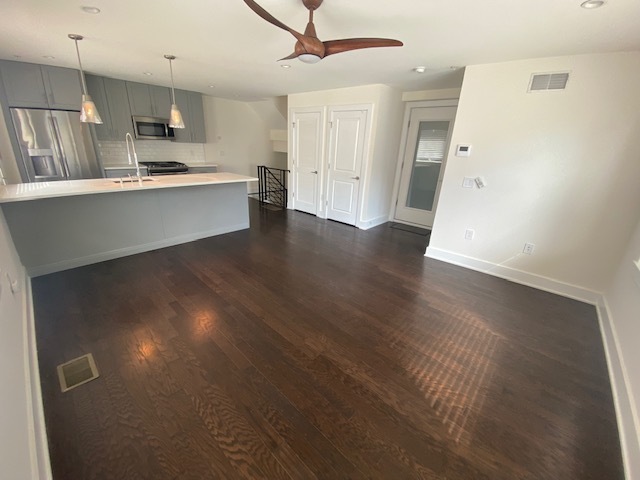 Living Room/Kitchen - 1649 E Eyre St