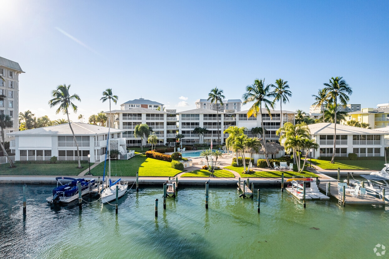 Rear of Building - Gulf Bay Apartments