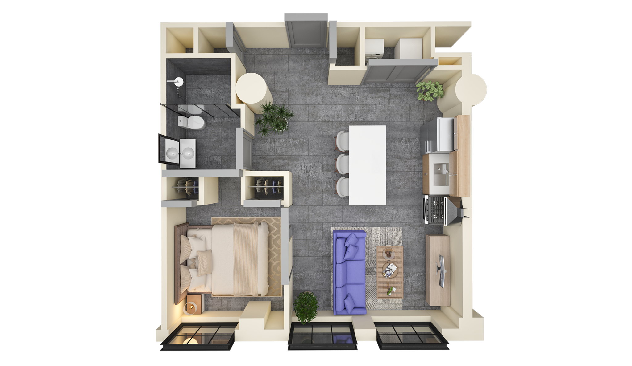 Life At Agora – 1 Bed 1 Bath D