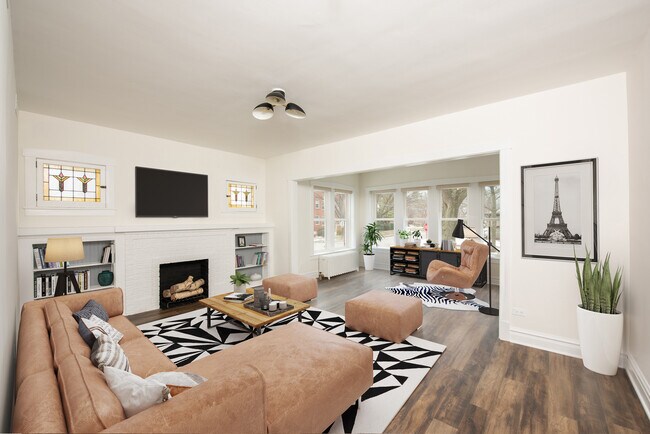 Living room - 1044 Asbury Ave