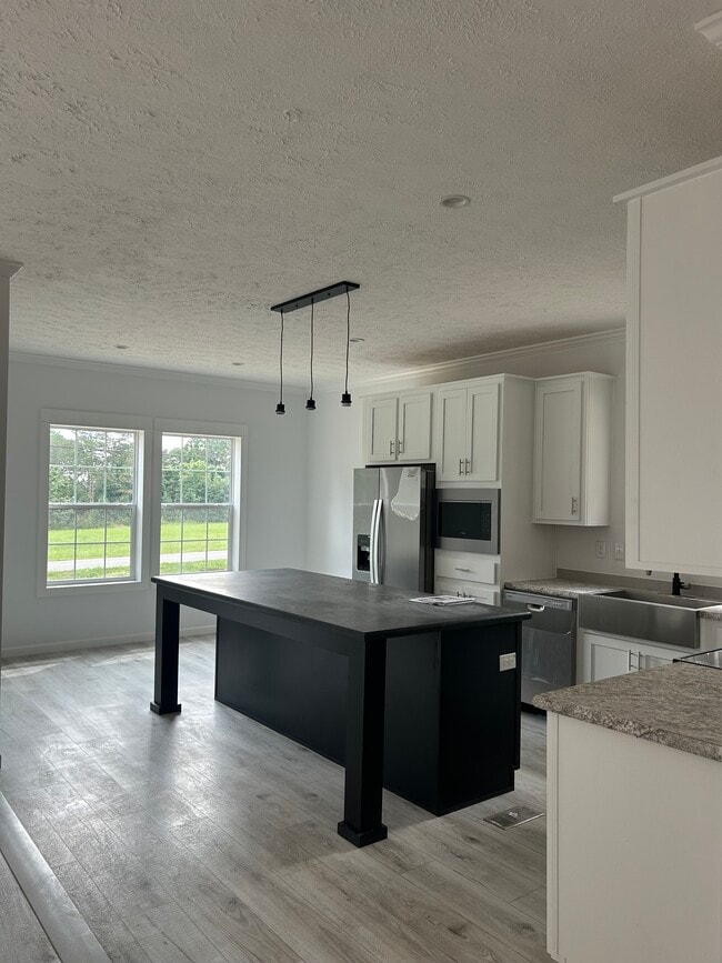 Open kitchen/living room floor space - 3148 Texs Fish Camp Rd