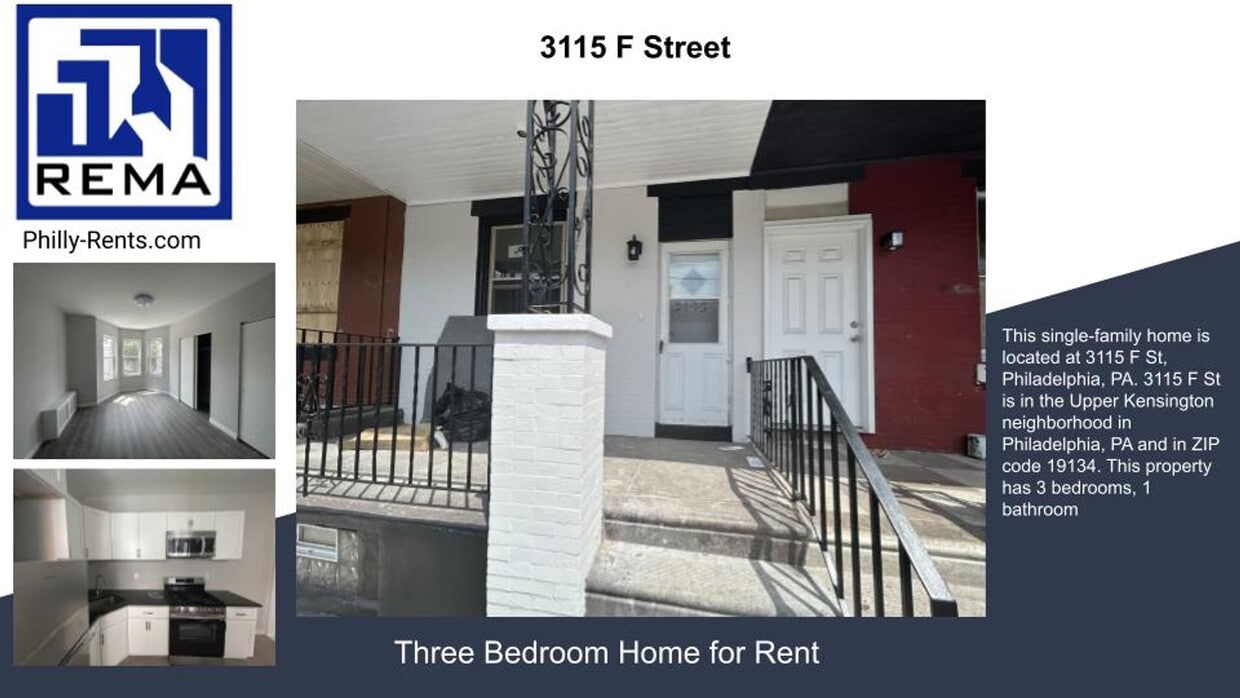 Charming 3 BR/1 BA Philly Row Home with Porch, Deck & Basement - Charming 3 BR/1 BA Philly Row Home with Porch, Deck & Basement