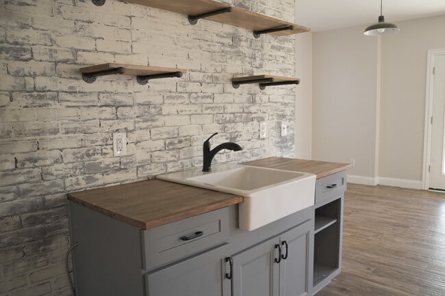 Basement Kitchenette, With Space for Fridge or Table (9x6) - 393 Hays Blvd