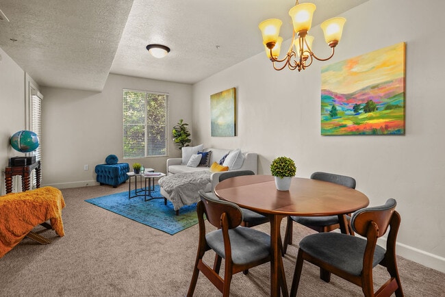 Amplia sala de estar - Birkhill Apartments