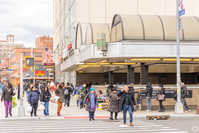 Downtown Jamaica is a walkable area.
