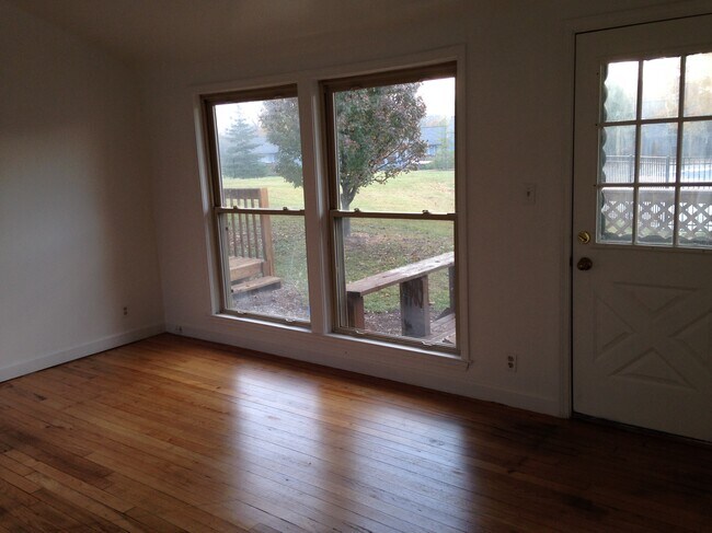 Window facing backyard deck - 2319 Pittsfield Blvd