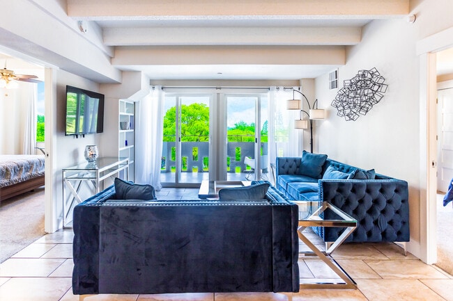 2 BR, 2 BA. The Alisa. Great Room - The Melrose Midtown Apartments