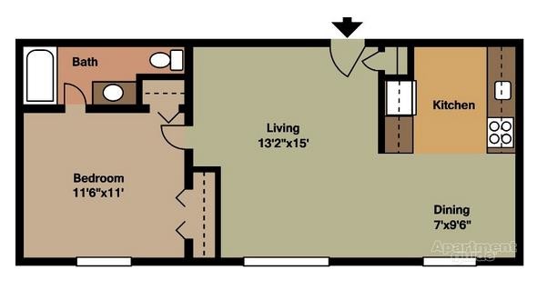 Plano de planta - Royal Apartments