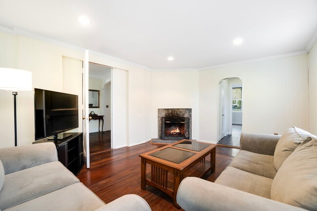 Family Room with Fireplace - 134 Old Mamaroneck Rd