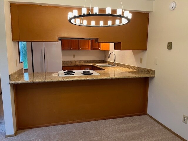 Kitchen viewed from living room - 260 3rd Ave NE