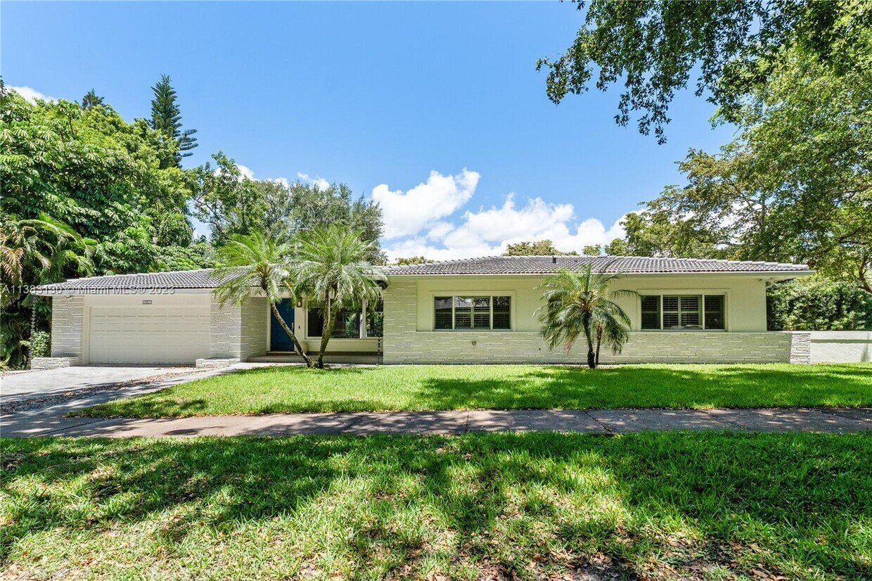 601 Tibidabo Ave, Coral Gables, FL 33143 House for Rent in Coral