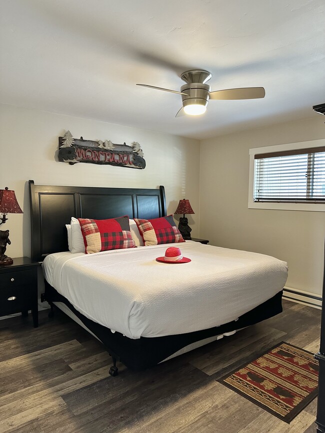 Roomy bedroom with natural light - 102 Kootenai Ave