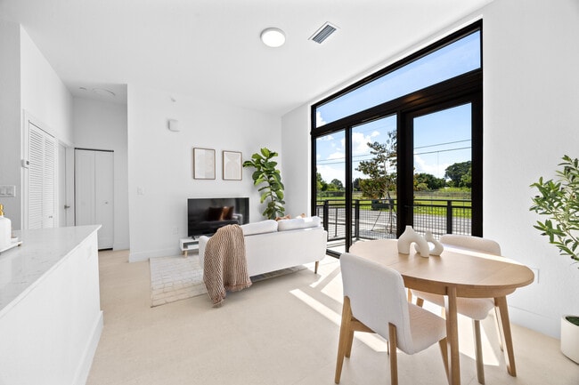 2 Bedroom 2 Bathroom - Living Room - Cauley Residences