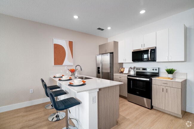 3 habitaciones, 2,5 baños - 168 m² - Cocina - Havens at Hickory Tree | Townhome Apartments