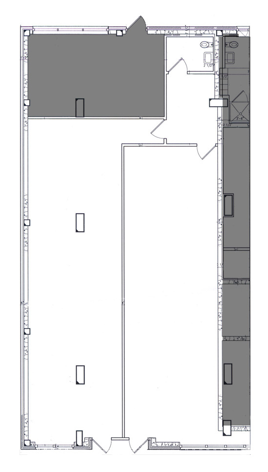 Planta baja, 1,663 ft² - The Marais