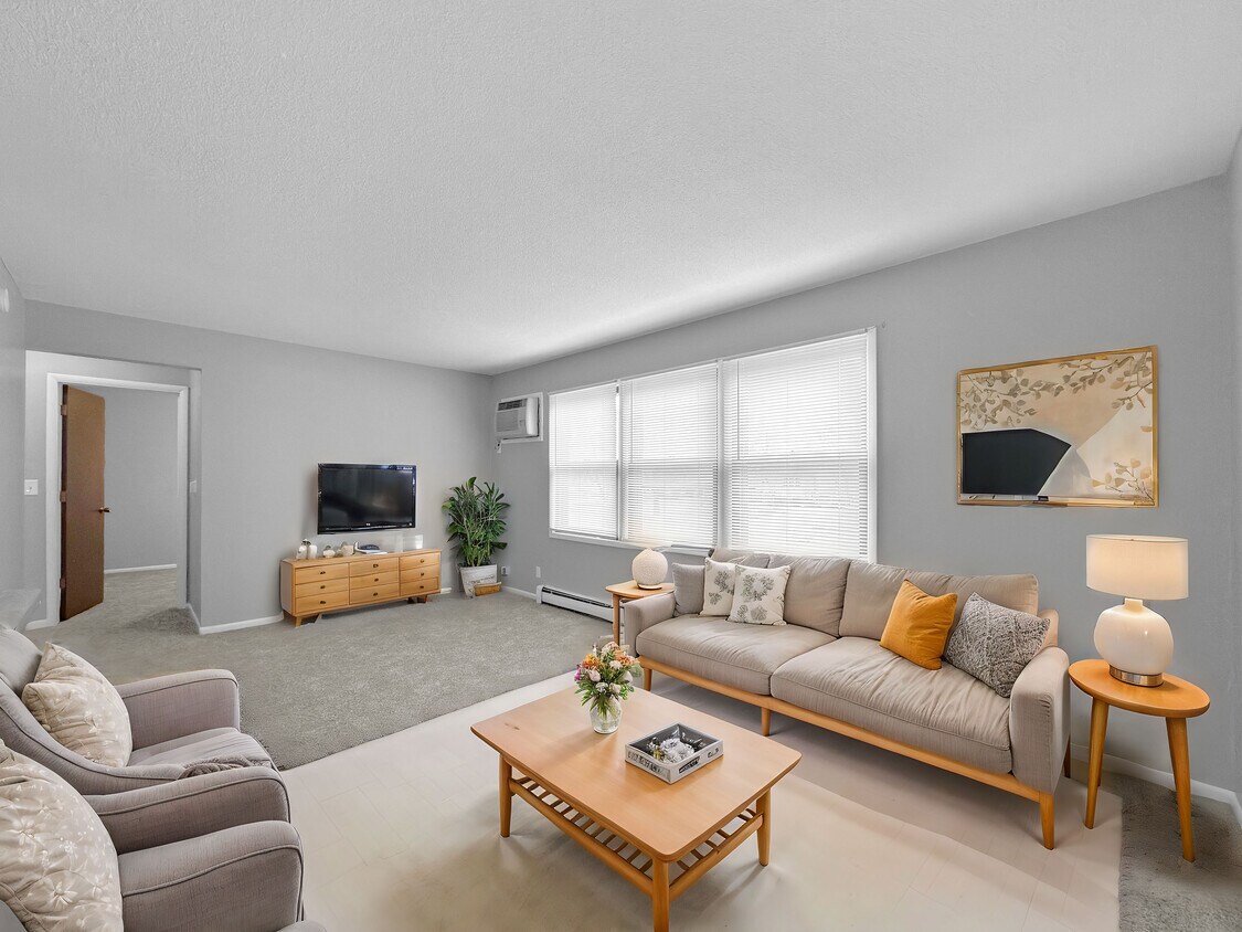 Sala de estar - Trilein Village Apartments