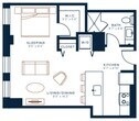 1 Bedroom - Unit 207