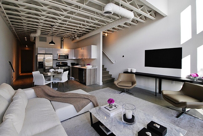 Morse Row & Remington Row Living Space - The Harrison