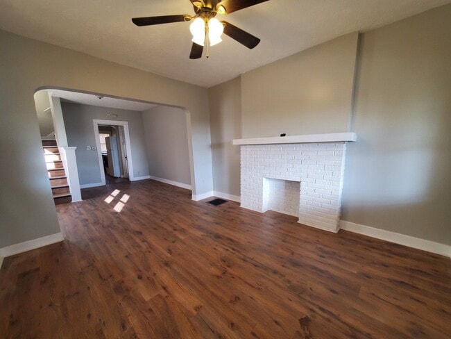 Living Room with Decorative Fireplace - 81 E Hillcrest Ave