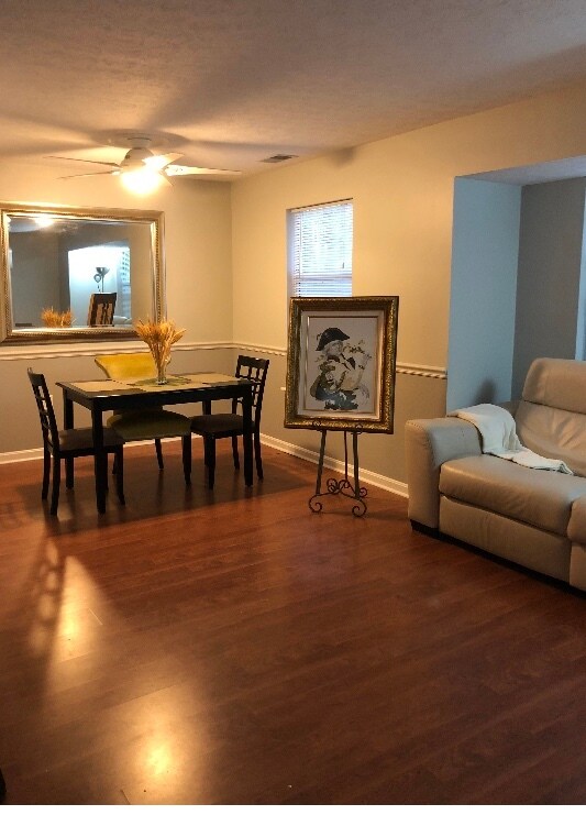 living room - 818 Rubel Ave