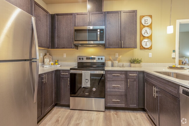 2BR, 2BA - 1279SF - Copper Leaf Residences