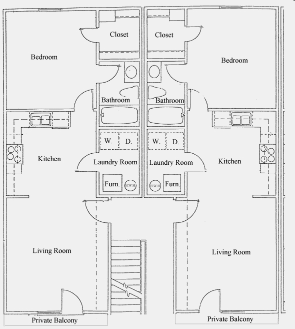 1HAB/1BA - Chateau Royale Apartments