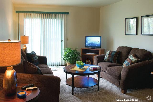 Living Room - Washington Park Apartments