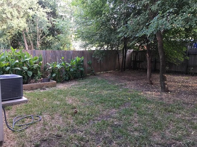 Private backyard - 1203 Marcy St.