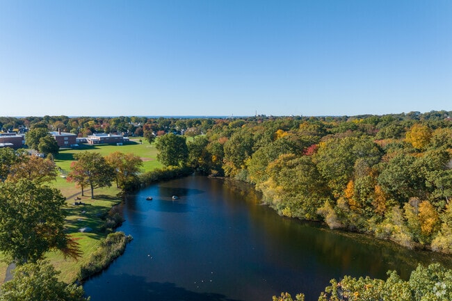 Stratford has lush greenery and calm waters.
