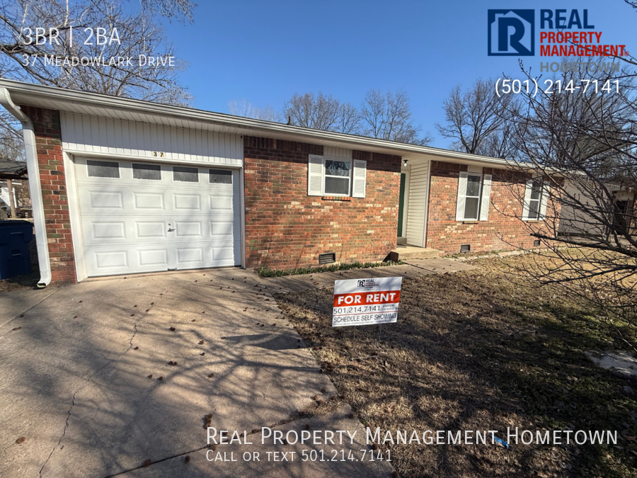 Primary Photo - Cozy 3-Bed, 2-Bath Home with Garage in Cabot