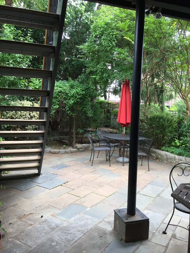 rear garden view from door - 487 13th St