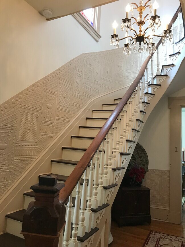 Stairway to apt 2 - 510 N Wayne St