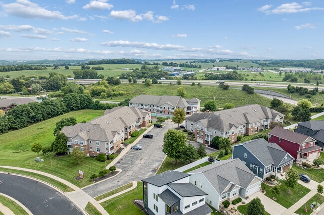 Aerial - Hometown Grove Apartments