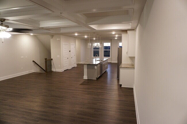 3rd (Bottom) Floor Open Kitchen / Living - 5325 Old Main St