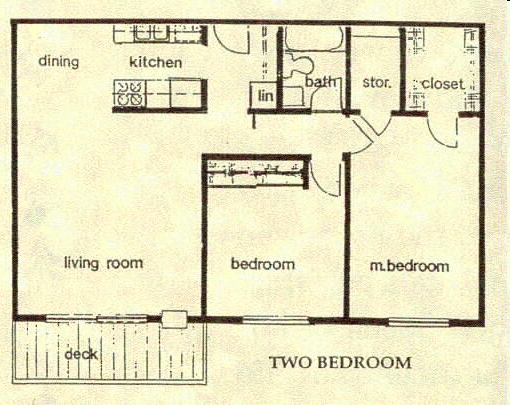 2HAB/1BA - Tantara Apartments