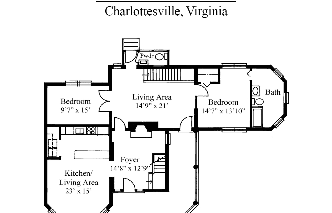 1st Floor Plan - 167 Chancellor St