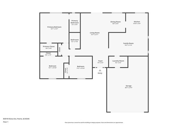 Foto del edificio - 8539 W Diana Ave